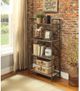 ACME Furniture Itzel Antique Oak/Sandy Gray Bookcase with Four Shelves-2