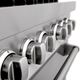 ZLINE 48" Stainless Steel Pro Style Dual Fuel Range-4