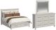 Elements International Canterbury 3-Piece Ivory King Storage Bedroom Set-0