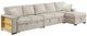 Homelegance® Pompano 3-Piece Beige Right-Arm Facing Sectional with Chaise-0