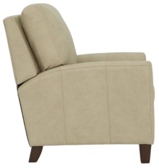 BarcaLounger® Fremont Cashmere Stone Leather Manual Recliner-4