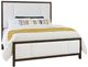 Artisan & Post by Vaughan-Bassett Crafted Cherry by Ben & Erin Napier Dark Cherry/White Queen Upholstered Panel Bed-0