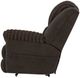 Catnapper® Shaggy Chocolate Power Lay Flat Recliner with Zero Gravity-5