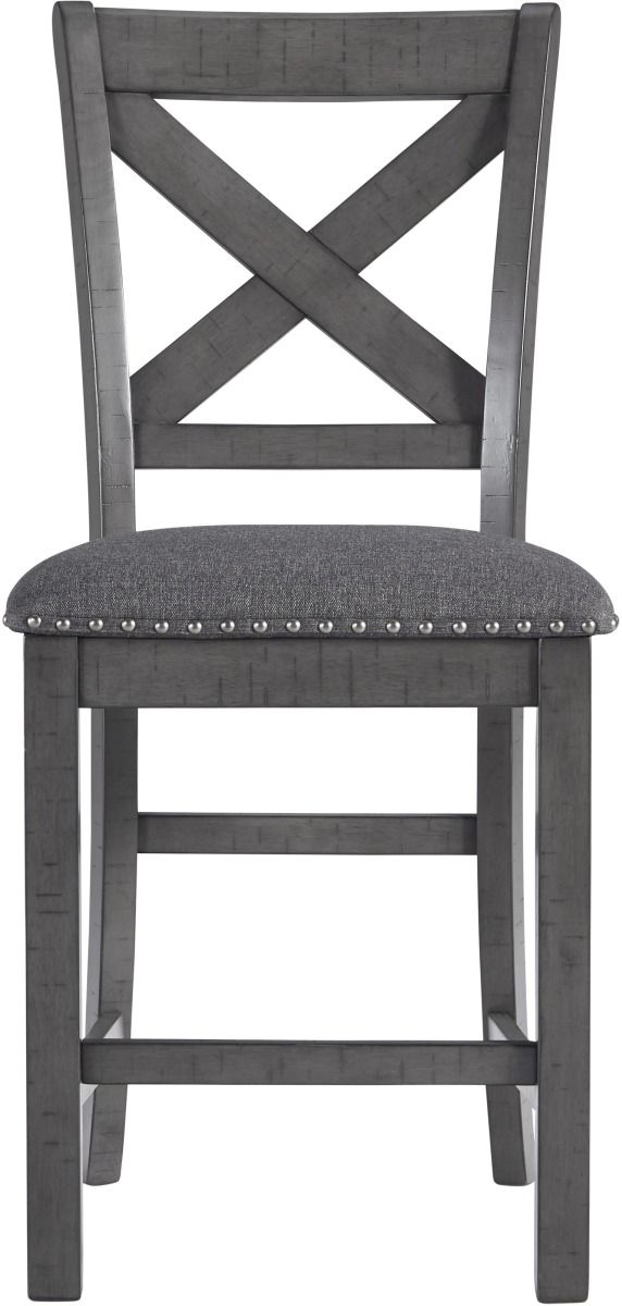 Signature Design by Ashley® Myshanna Gray 7-Piece Counter Height Dining Set-2