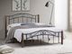 IFDC Black/Walnut Queen Platform Bed-1