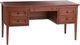 Whittier Wood® Furniture McKenzie Glazed Antique Cherry 4-Drawer Desk-0