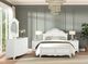 Furniture of America® Naucalpan 4-Piece White Twin Bedroom Set-0