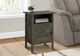 Monarch Specialties Inc. Dark Bronze/Black Metal Accent Table -3