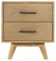 VIG Furniture Modrest Claire Walnut Nightstand-1