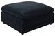Elements International Cloud 9 Zaftag Ebony Ottoman-0