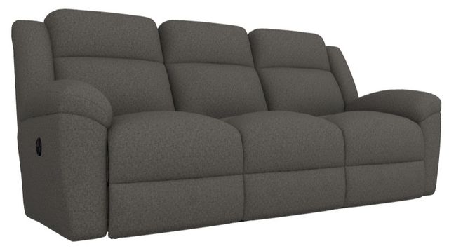 La-Z-Boy® Joel Charcoal Manual Reclining Sofa-0