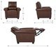 La-Z-Boy® Clybourn Mushroom Power Reclining Chair with Headrest-2