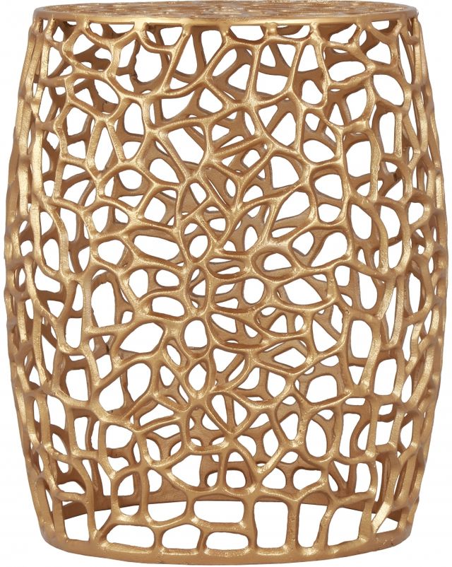Meridian Furniture Priya Gold End Table-1