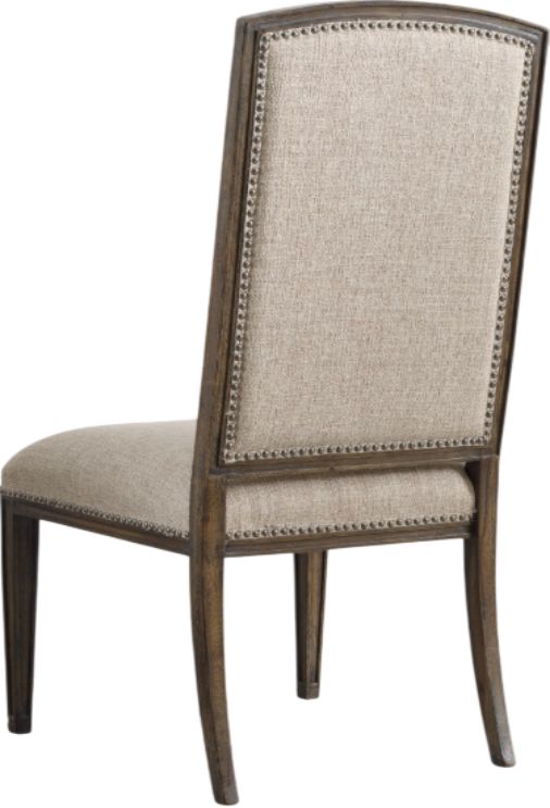 Hooker® Furniture Rhapsody Aurora Ecru/Walnut 22" Upholstered Dining Side Chair-0