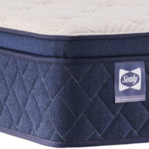 Sealy® Safa Park 14" Wrapped Coil Soft Pillow Top Split California King Mattress-2