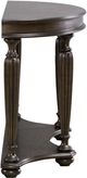 Liberty Furniture Allington Satin Sienna Demilune Sofa Table-3