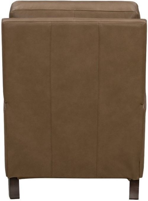 BarcaLounger® Fremont Hillwood Toffee Leather Manual Recliner-4