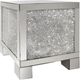 Coaster® Gillian Mirror Top Silver Side Table-0