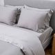 Hush Iced 3-Piece Grey Queen Duvet Cover Set-0