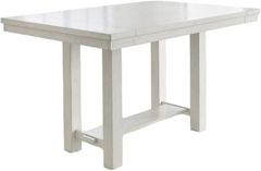 Signature Design by Ashley® Robbinsdale Antique White Counter Height Dining Extension Table