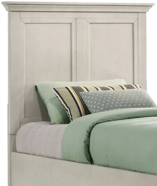 Intercon San Mateo Rustic White Youth Twin Storage Panel Bed-2