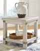 Signature Design by Ashley® Carynhurst 2-Piece White Wash Gray End Tables Set-2