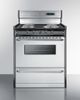Summit® Professional 30" Stainless Steel Freestanding Electric Range-1