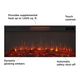 Benjamin Landscape Electric Fireplace TV Stand-4