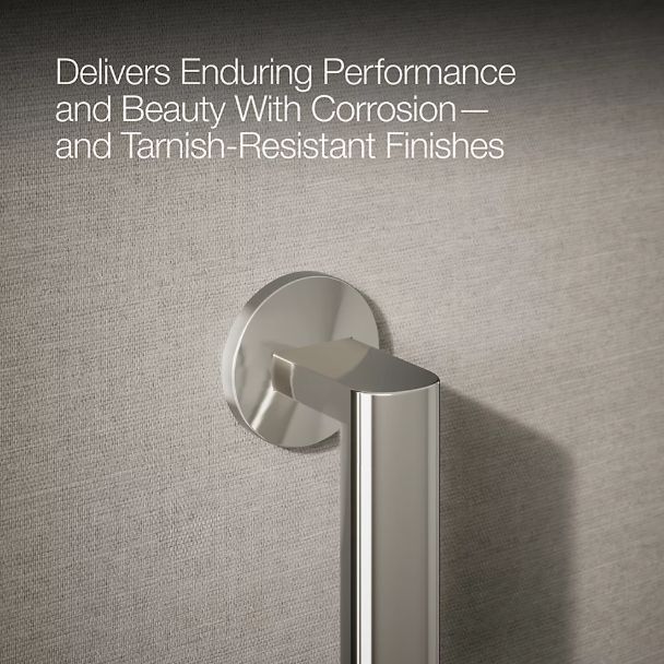 KOHLER® Components® Vibrant Polished Nickel 18" Grab Bar-4