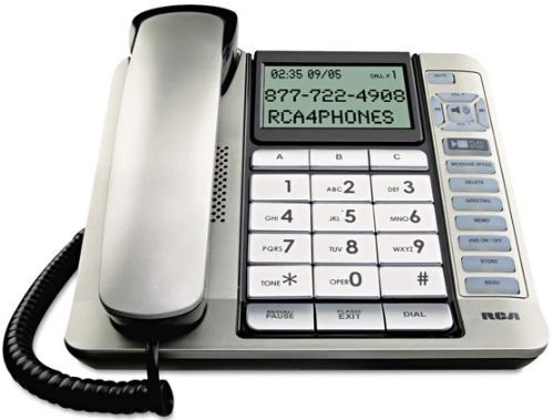 RCA Corded Speakerphone with Digital Answering System-0