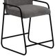 International Furniture Direct Seating Black/Gray Bar Stool-5