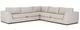 Four Hands Colt 3-Piece Aldred Silver Sectional-0
