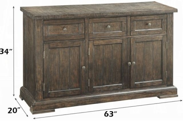 ACME Furniture Landon Salvage Brown Server-2