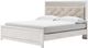 Signature Design by Ashley® Altyra White King Upholstered Panel Bed-2