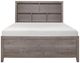Homelegance® Woodrow 4-Piece Gray Twin Bookcase Bed-2