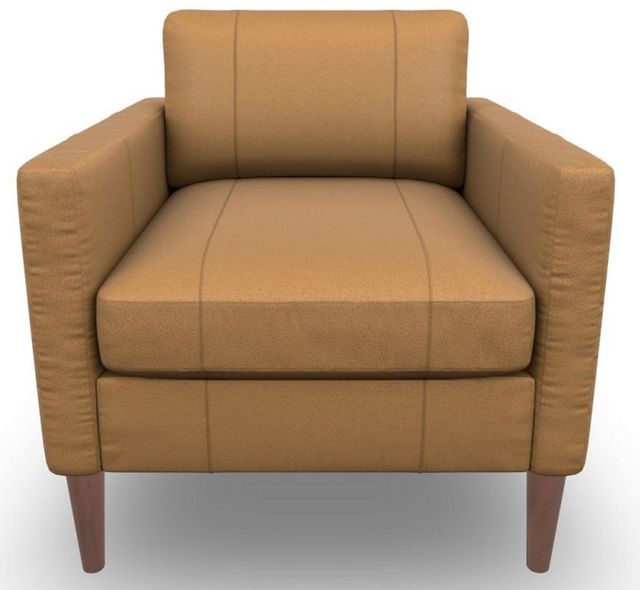 Best® Home Furnishings Customizable Trafton Leather Chair and a Half-1