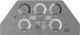 Monogram® 36" Silver Induction Cooktop-3