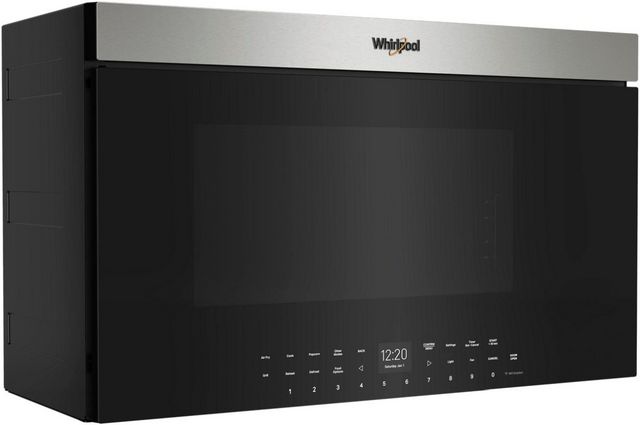 Whirlpool® 1.1 Cu. Ft. Fingerprint Resistant Stainless Steel Over The Range Microwave-1