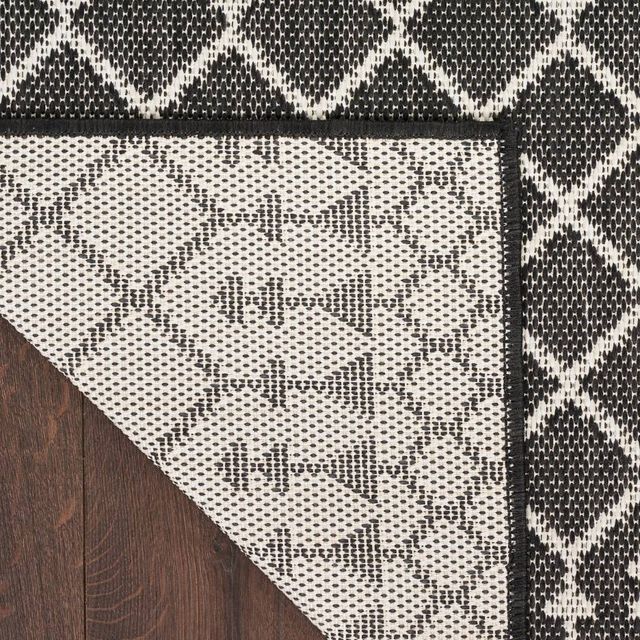 Nourison Home™ Positano Black 5'x7' Style 24 Area Rug -1
