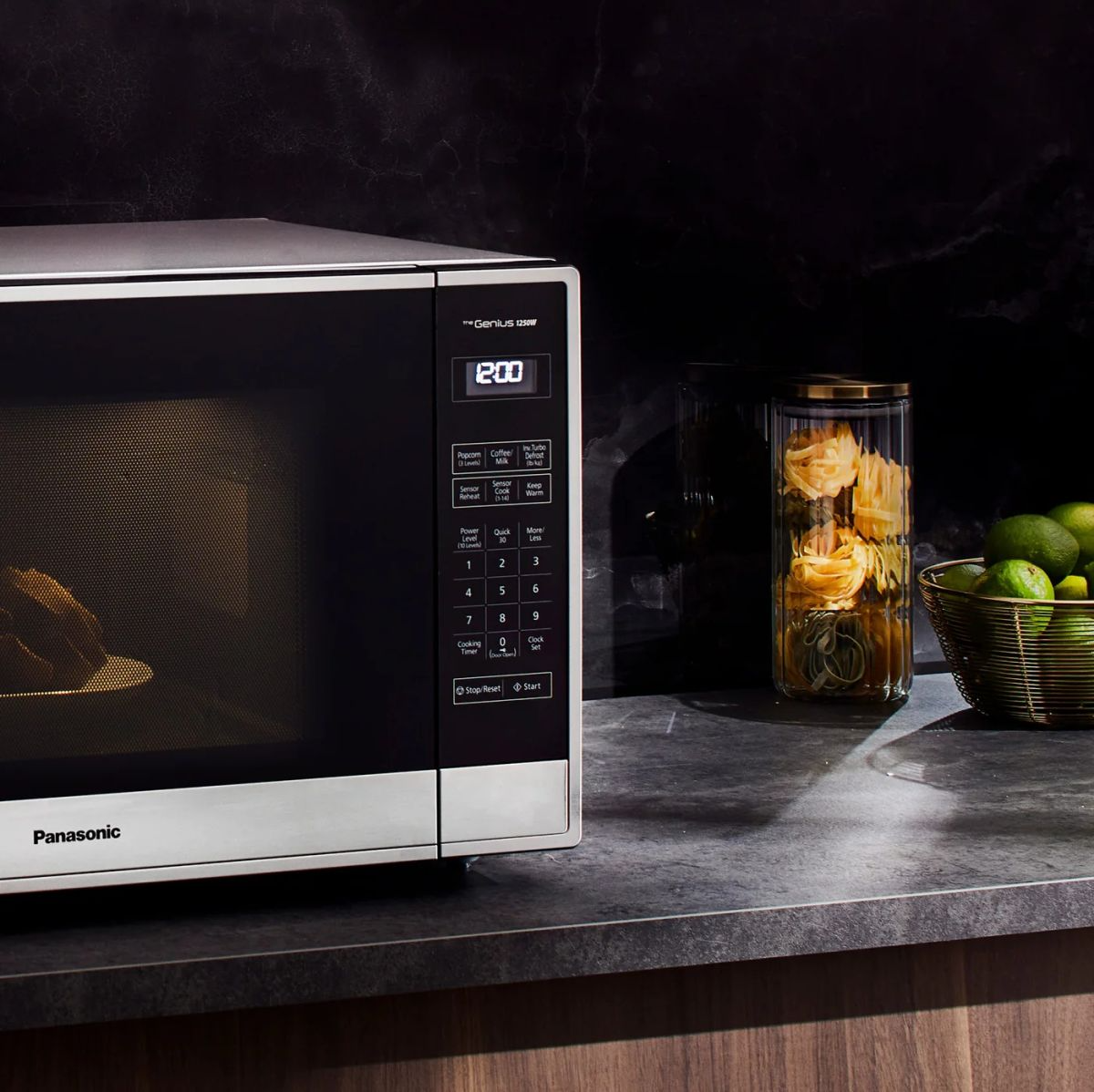 Panasonic® 2.2 Cu. Ft. Stainless Steel Countertop Microwave