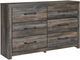 Signature Design by Ashley® Drystan 5-Piece Multi King Panel Headboard Bedroom Set-2