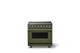 Viking® 5 Series 36" Martini Pro Style Induction Range with Polished Chrome Trim-0