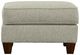 Flexsteel® Dana Light Gray Ottoman-1