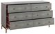 TOV Furniture Pesce Gray 6-Drawer Dresser-4