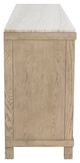 Fairfield® Alchemy Biscotti Credenza with Marble Top-5
