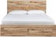 Signature Design by Ashley® Hyanna Tan Brown Queen Panel Bed with 4-Drawer Storage-1