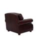 USA Premium Leather Bordeaux Chair-4
