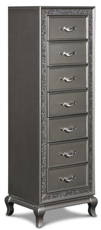 New Classic® Home Furnishings Park Imperial Pewter Lingerie Chest-1