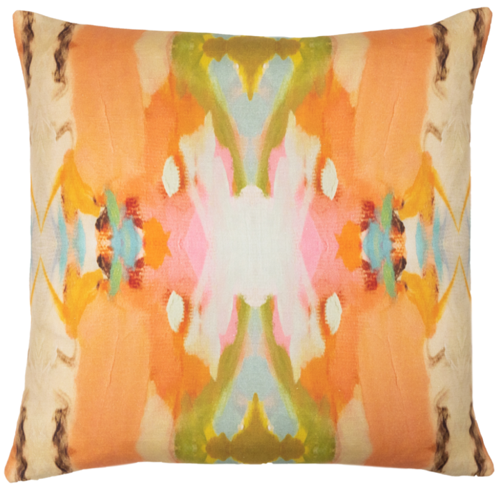 Laura Park Designs Under The Sea Orange Throw Pillow