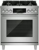 Bosch® 800 Series 30” Stainless Steel Freestanding Dual Fuel Range-0